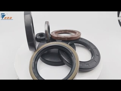 FKM NBR Goma Oil Seal Kim loại Skeleton Hydraulic Oil Seals Wear Resistant