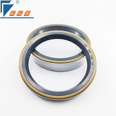 Đen NBR và kim loại niêm phong chống dầu niêm phong bẩn của niêm phong dầu cơ khí