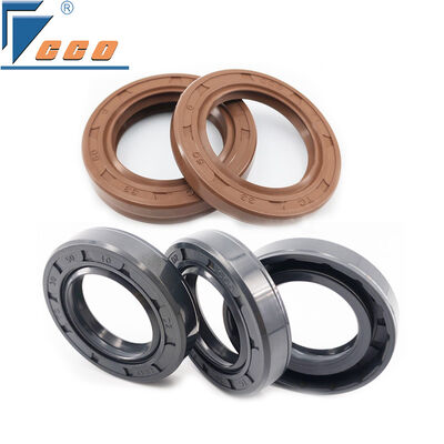 Đen và màu nâu TC TYPE Oil Seal Loaded Spring Loaded Wide Range in Machinery